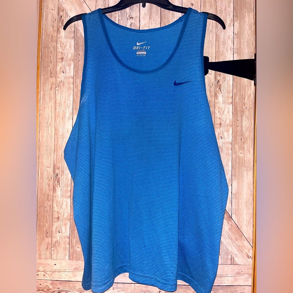 Nike Men’s Blue Dri-FIT Tank Top